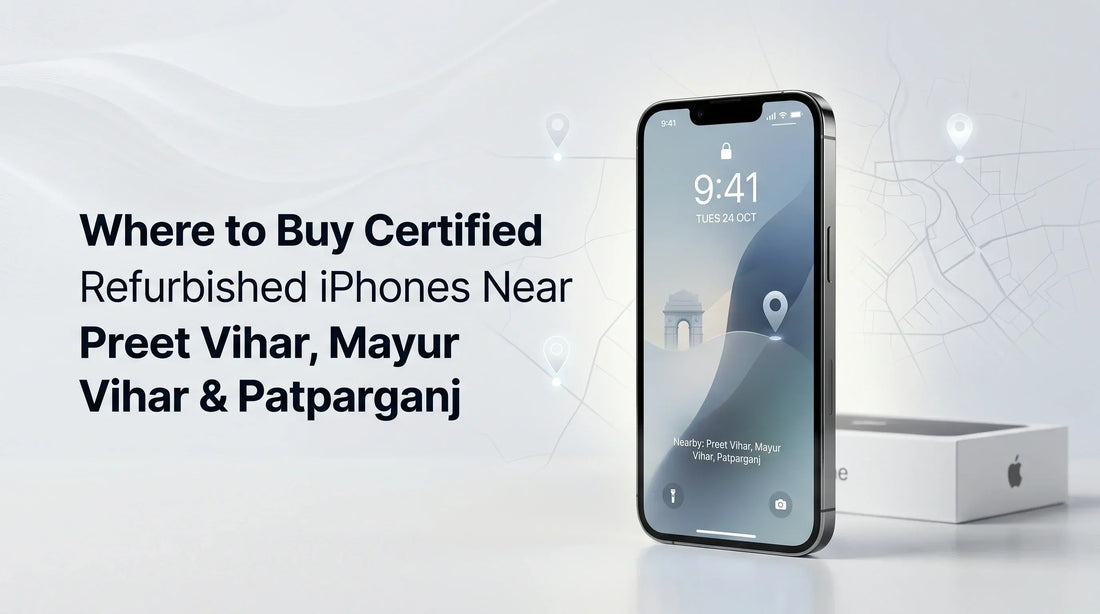 Buy Certified Refurbished iPhones Near Preet Vihar