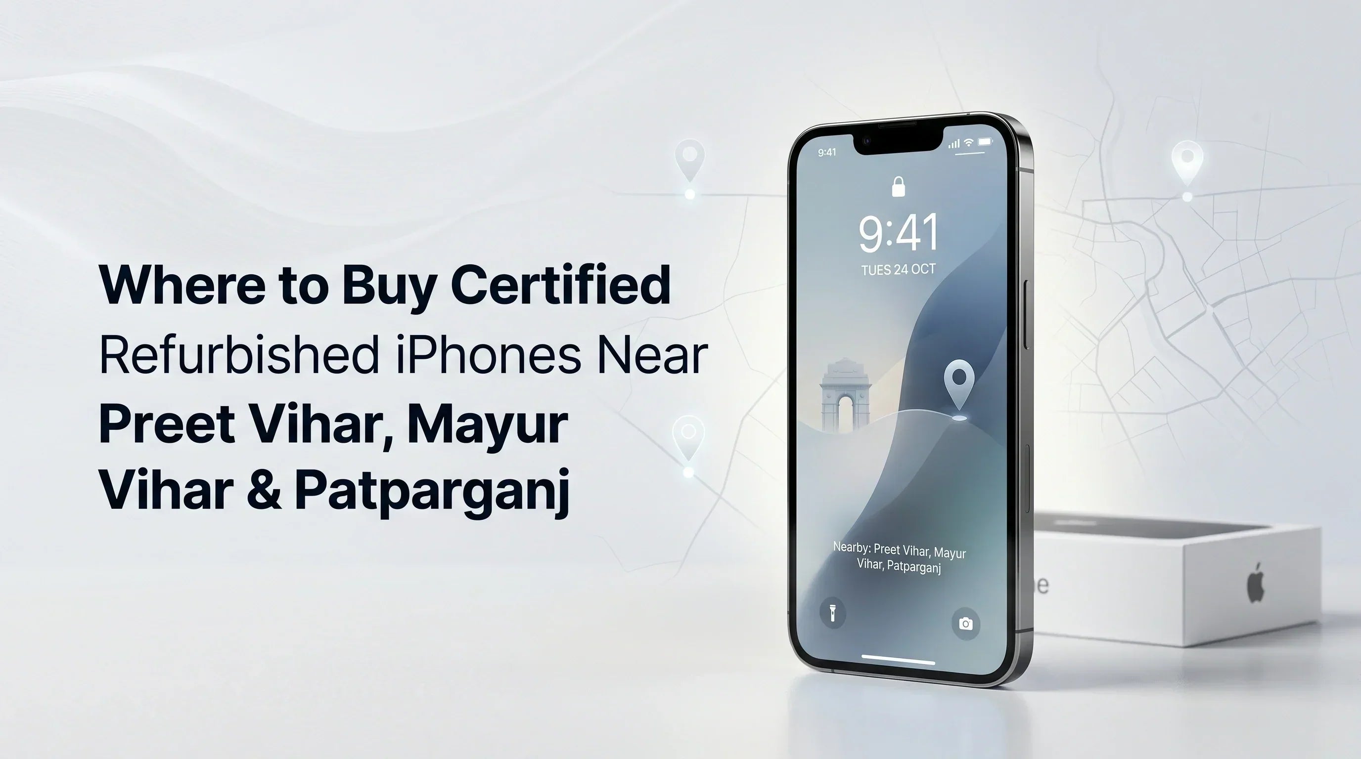 Buy Certified Refurbished iPhones Near Preet Vihar