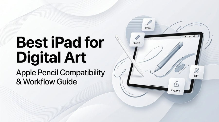 Best iPad for Digital Art: Apple Pencil Compatibility and Workflow