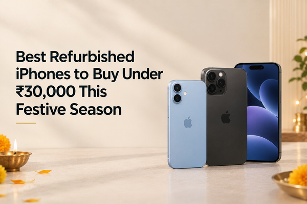 Best Refurbished iPhones to Buy Under ₹30,000 This Festive Season
