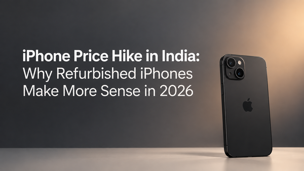 iPhone Price Hike in India: Why Refurbished iPhones Make More Sense in 2026