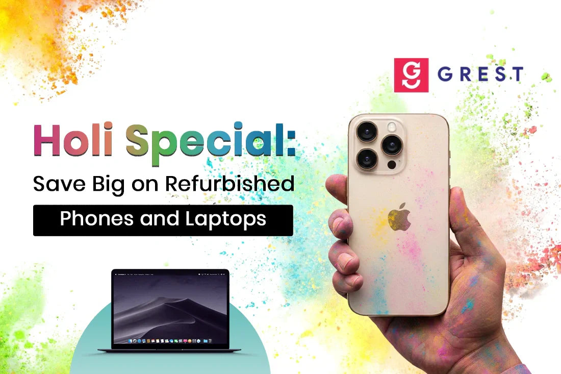 Refurbished phones and laptops