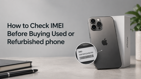 How to Check IMEI Before Buying Used or Refurbished phone