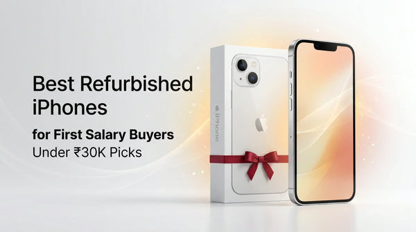Best Refurbished iPhones for First Salary Buyers (Under ₹30K Picks)