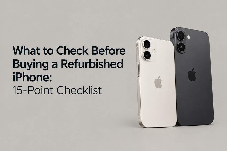 What to Check Before Buying a Refurbished iPhone: 15-Point Checklist
