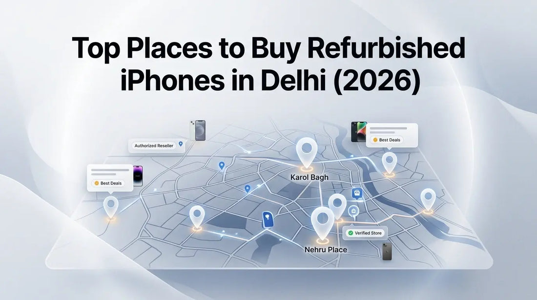 Buy Refurbished iPhones in Delhi 