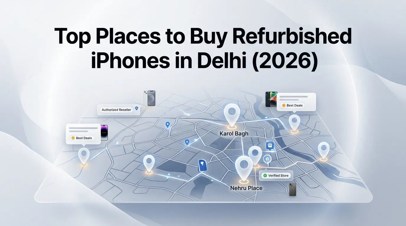Buy Refurbished iPhones in Delhi 
