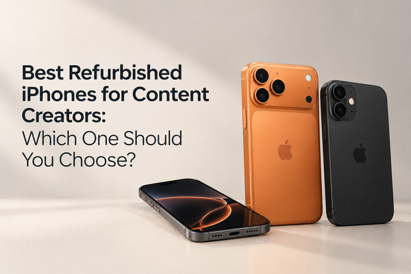 Best Refurbished iPhones for Content Creators: Which One Should You Choose?