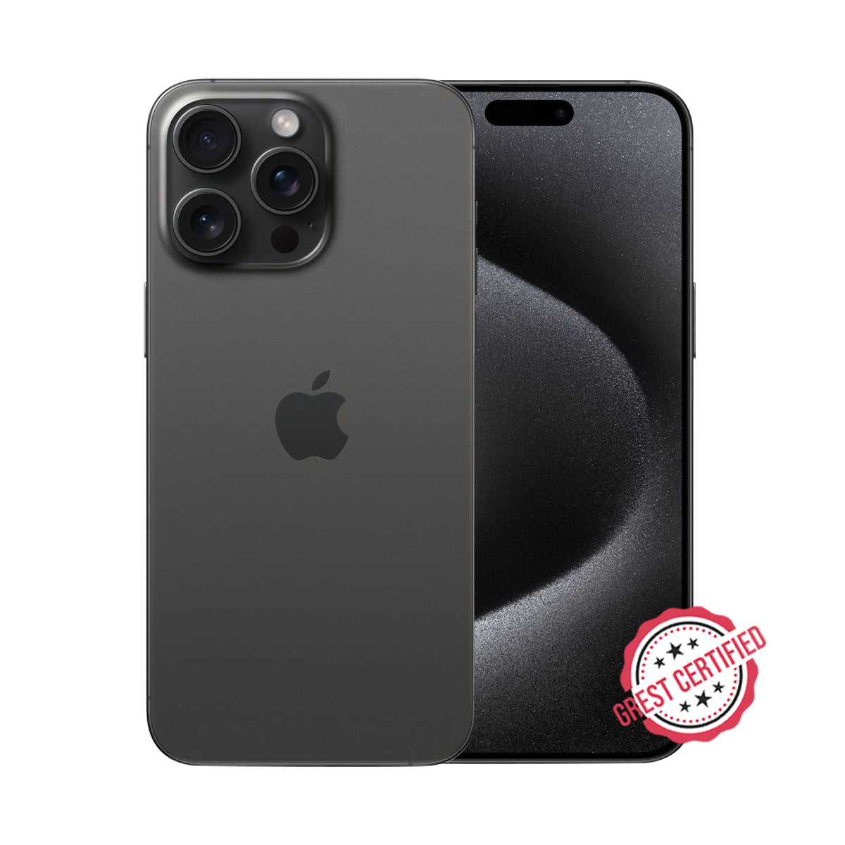 Refurbished iPhone 15 Pro Black Titanium
