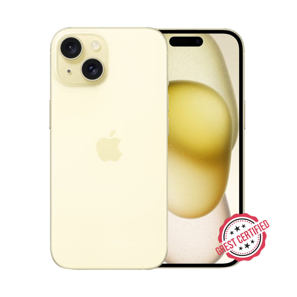 Refurbished iPhone 15 Gold