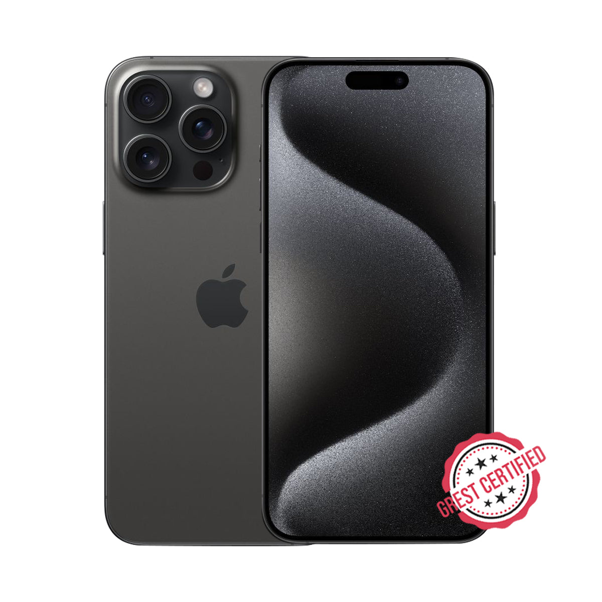 Refurbished iPhone 15 Pro Black Titanium
