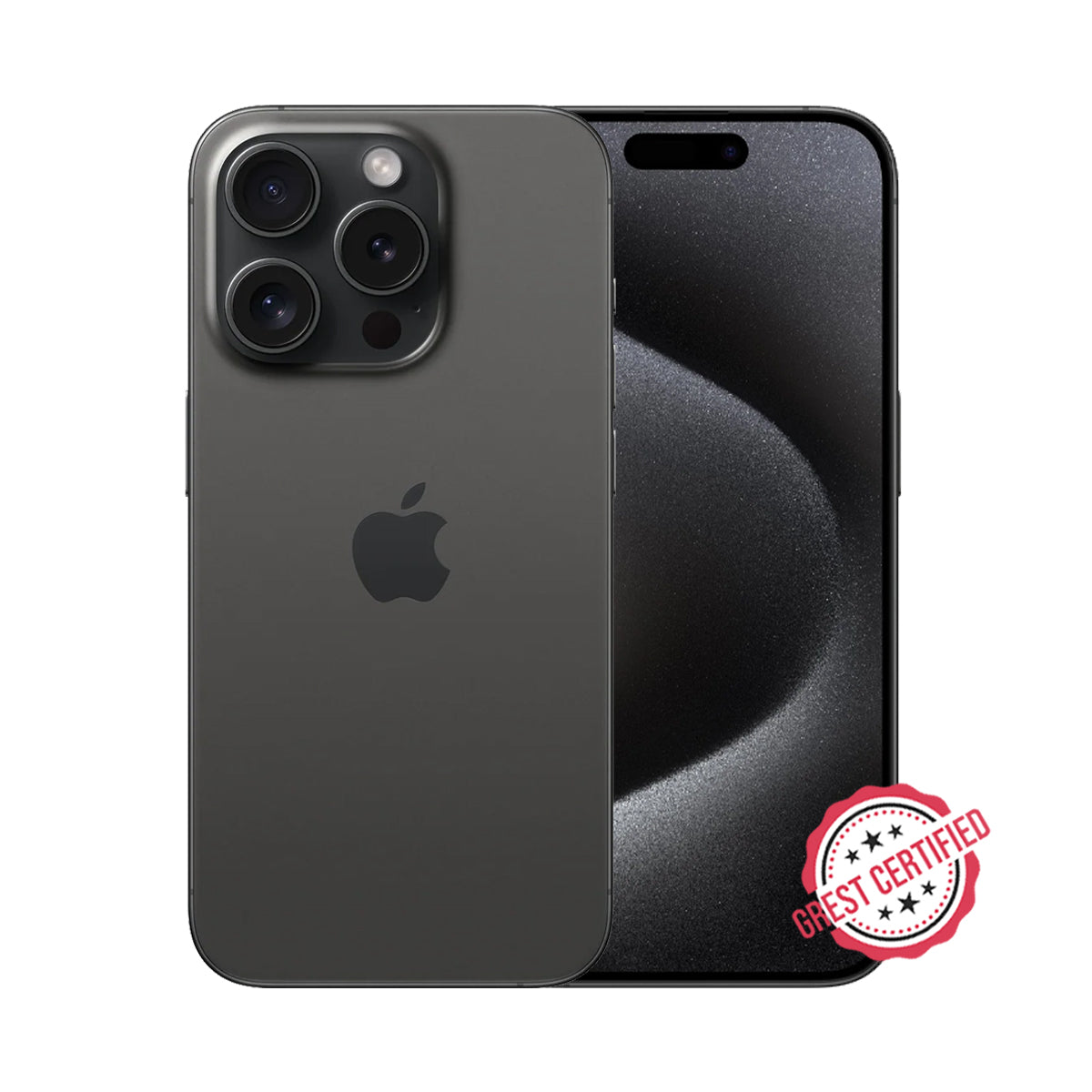 Refurbished iPhone 15 Pro Black Titanium