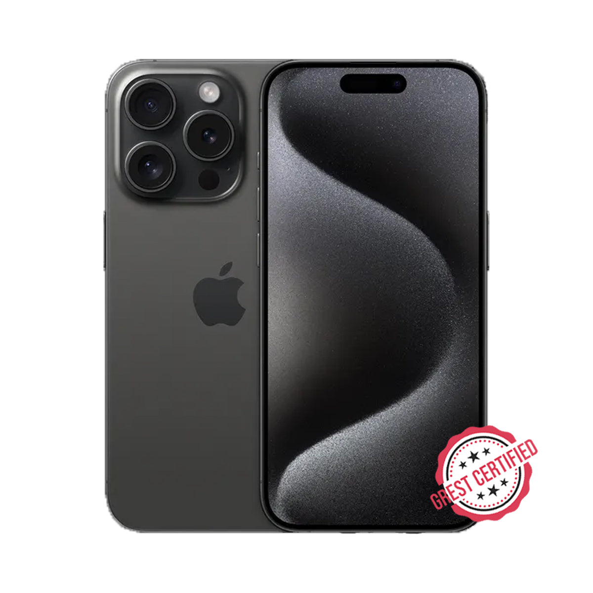 Refurbished iPhone 15 Pro Black Titanium